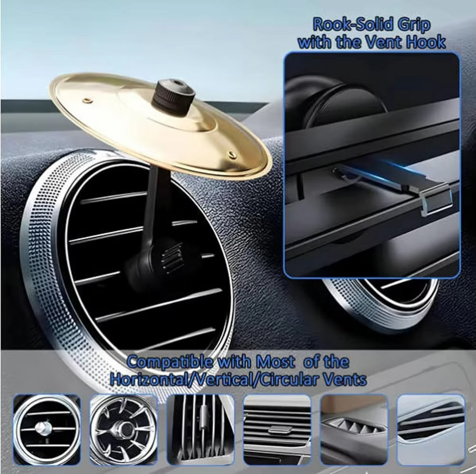 Drum Cymbal Car Clip